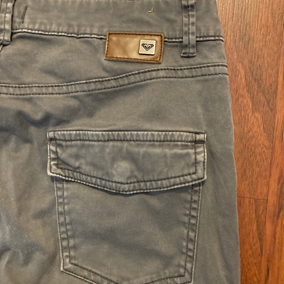 Roxy ladies gray skinny pants 27 - Picture 4 of 4